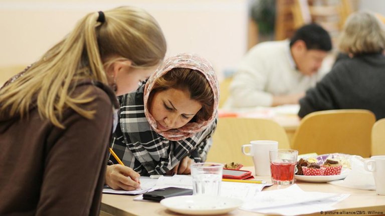 یادگیری زبان در مهاجرت