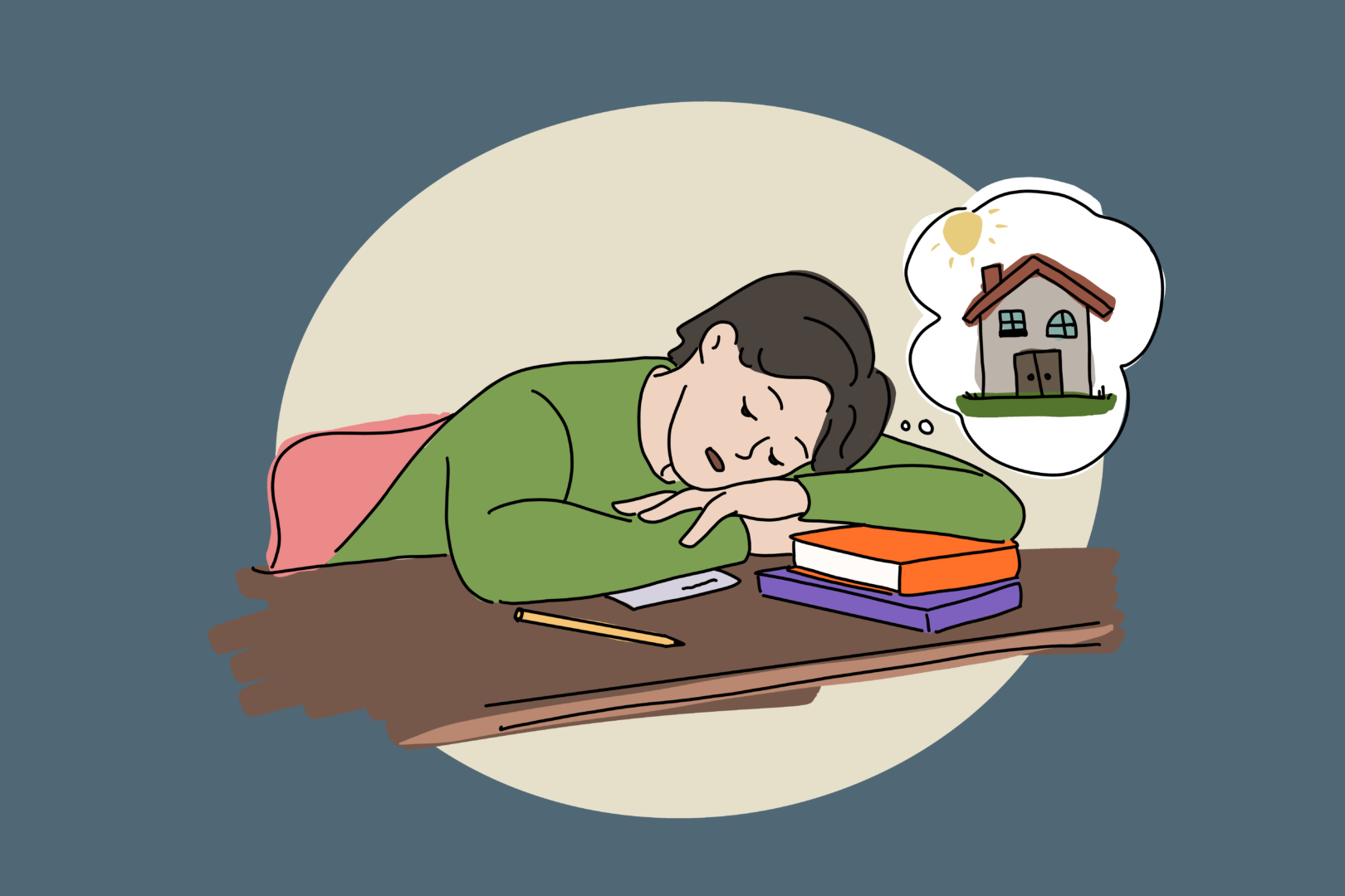 دوری از خانه