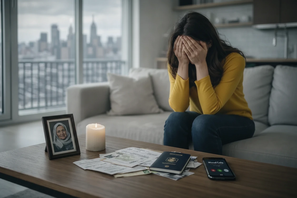 راهکارهای کنار آمدن با مرگ عزیزان در غربت