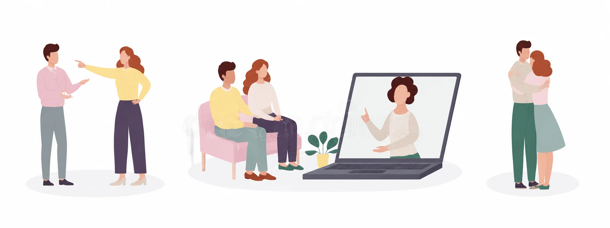 مشاوره آنلاین زوجی